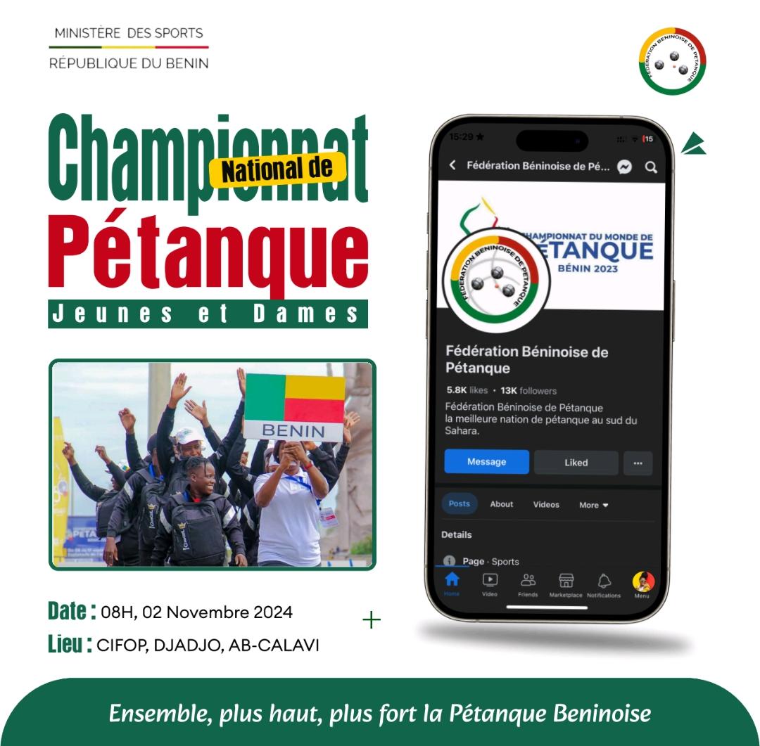 Abomey-Calavi : Grande messe de la pétanque ce samedi au Cifop