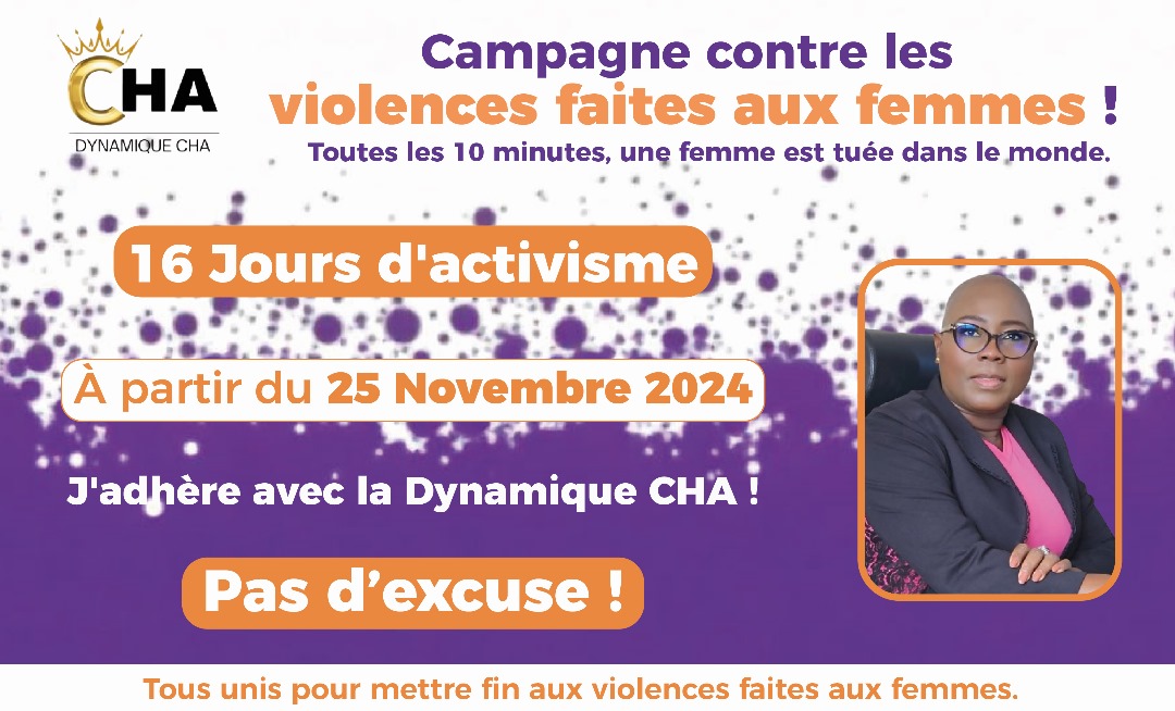 Croisade contre les violences faites aux femmes : "Dynamique CHA" brise le silence et redonne espoir