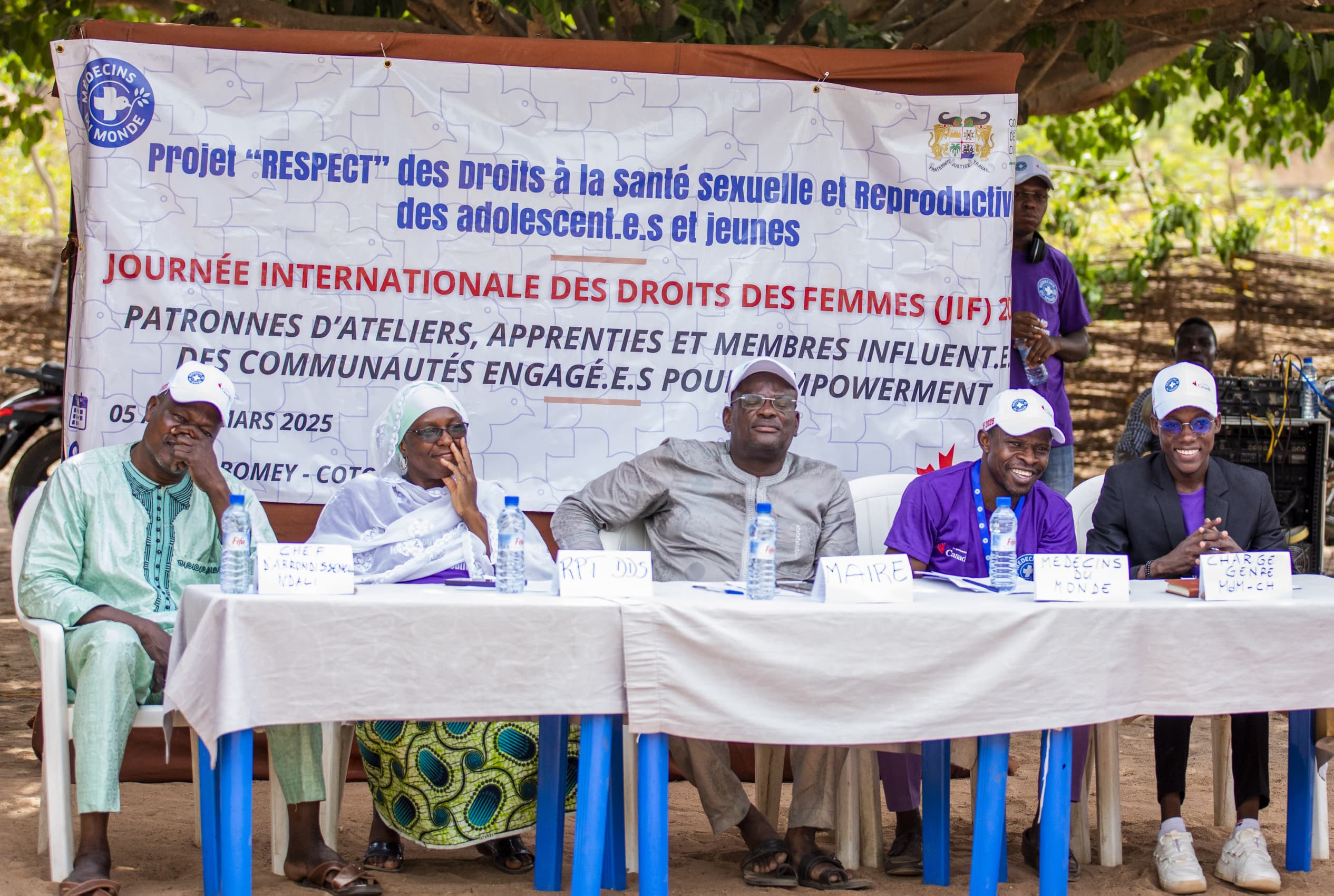 Journée internationale des femmes, 30e édition : Médecins du Monde éveille les femmes de N’dali sur leur potentiel à être autonomes