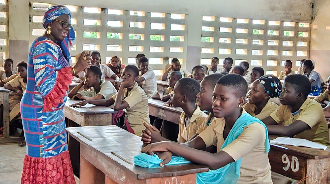 Hygiène menstruelle : le message fort de Christhelle Houndonougbo Alioza aux filles et femmes du Bénin
