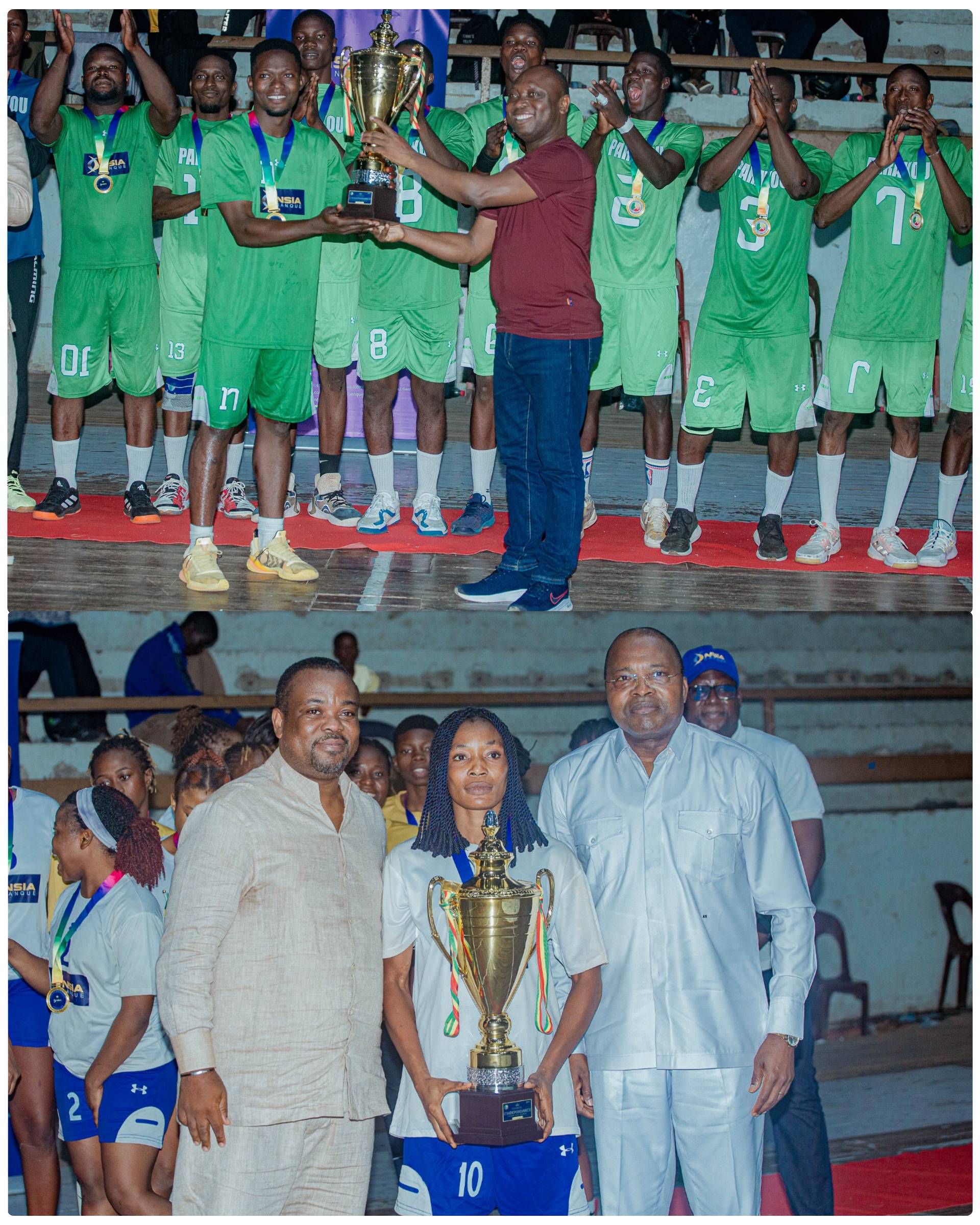 Coupe de l’Indépendance NSIA Banque 2025 : Parakou et Lokossa dominent le handball national