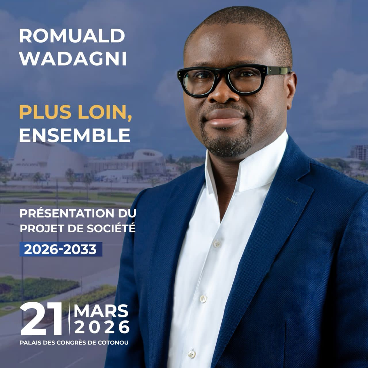 Présidentielle 2026 : Romuald Wadagni dévoile sa vision pour le septennat 2026-2033