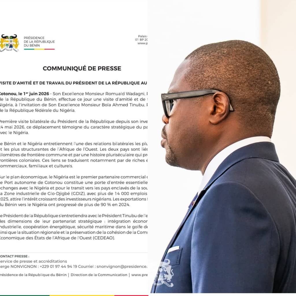Premier voyage officiel du chef de l'État dans la sous-région : Romuald Wadagni chez Bola Ahmed Tinubu ce lundi