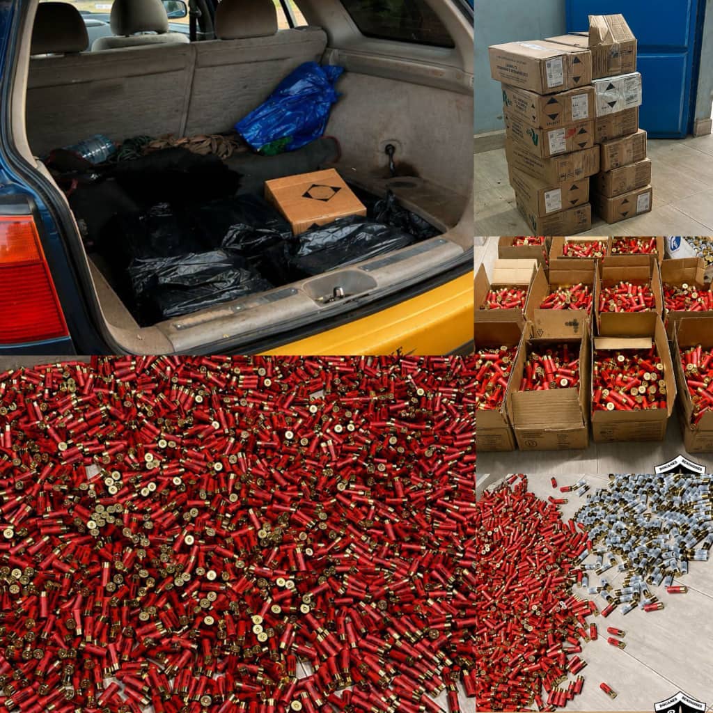 Grosse prise de la Douane béninoise : 3 000 cartouches de chasse saisies à Bétérou