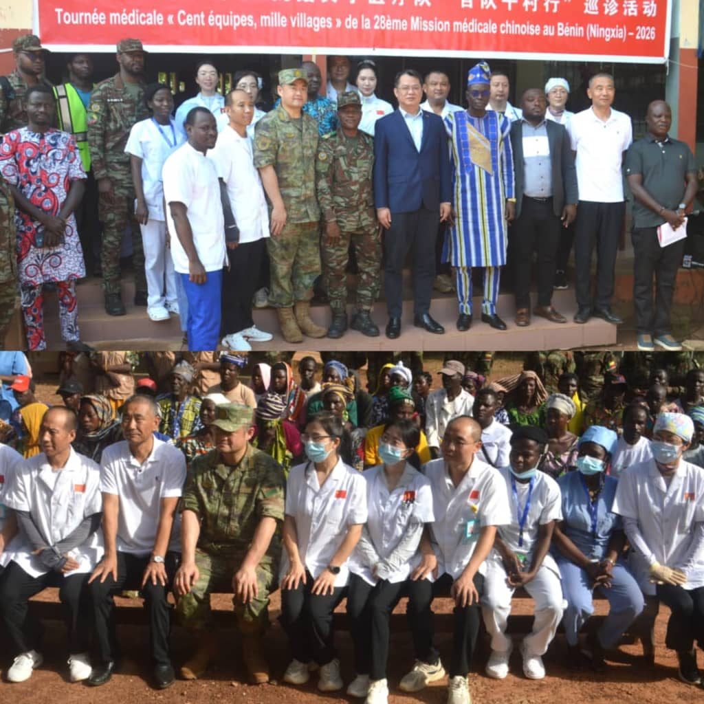Campagne médico-humanitaire dans l’Atacora : l’armée béninoise et la Chine au chevet des populations